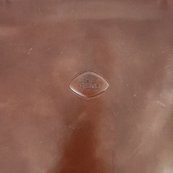 THE TREND Brown Leather Shoulder Bag made in Italy - Picture 6 of 16